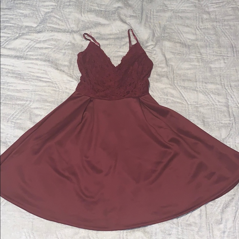 Red dress
